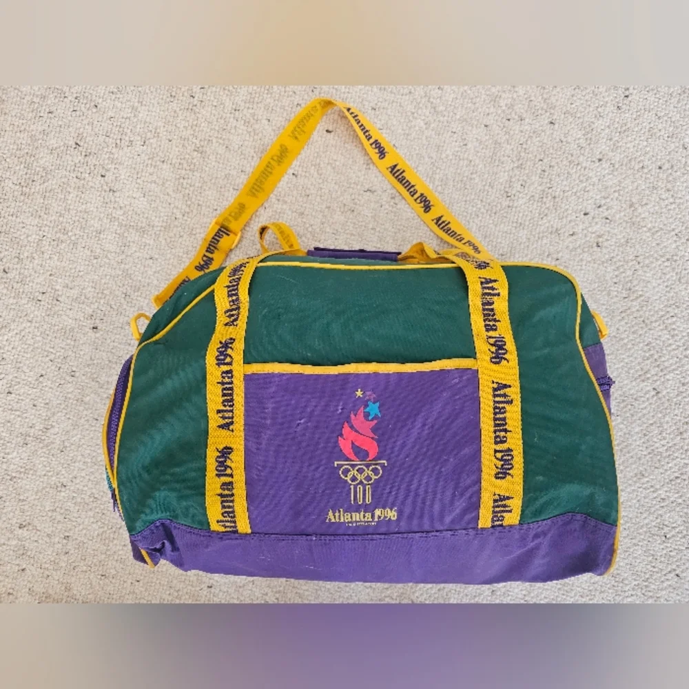 Atlanta 1996 Olympics Duffel Bag Vintage